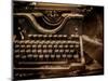 Old Rusty Typewriter-NejroN Photo-Mounted Art Print