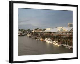 Old Sacramento Riverfront, Sacramento, California-Walter Bibikow-Framed Photographic Print