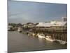 Old Sacramento Riverfront, Sacramento, California-Walter Bibikow-Mounted Photographic Print