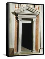 Old Sacristy Door-Donatello-Framed Stretched Canvas