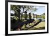 Old Sail Loft Stone Columns-Robert-Framed Photographic Print