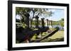 Old Sail Loft Stone Columns-Robert-Framed Photographic Print