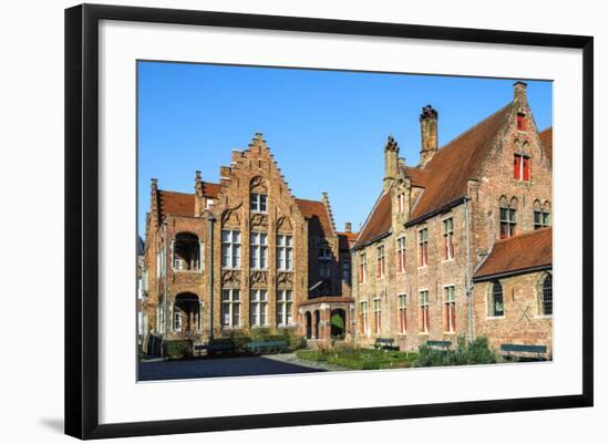 Old Saint John Hospital, Historic Center of Bruges, UNESCO World Heritage Site, Belgium, Europe-G&M Therin-Weise-Framed Photographic Print