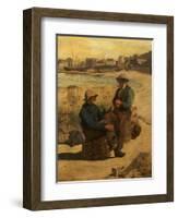 Old Salts, Whitby, North Yorkshire, 1879-John Herbert Evelyn Partington-Framed Giclee Print