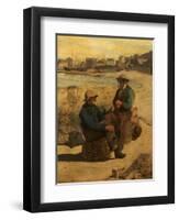 Old Salts, Whitby, North Yorkshire, 1879-John Herbert Evelyn Partington-Framed Giclee Print