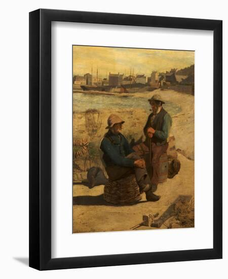 Old Salts, Whitby, North Yorkshire, 1879-John Herbert Evelyn Partington-Framed Giclee Print