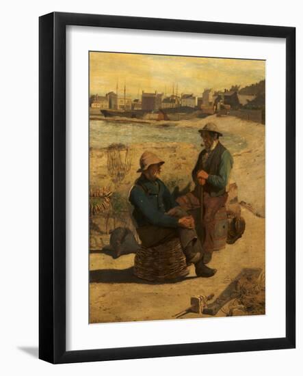 Old Salts, Whitby, North Yorkshire, 1879-John Herbert Evelyn Partington-Framed Giclee Print