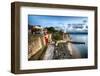 Old San Juan City Gate, Puerto Rico-George Oze-Framed Photographic Print