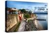 Old San Juan City Gate, Puerto Rico-George Oze-Stretched Canvas