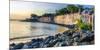 Old San Juan City Walls, Puerto Rico-George Oze-Mounted Photographic Print