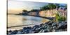 Old San Juan City Walls, Puerto Rico-George Oze-Stretched Canvas