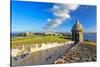 Old San Juan Scenic View, Puerto Rico-George Oze-Stretched Canvas