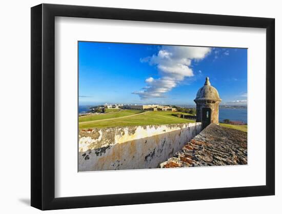 Old San Juan Scenic View, Puerto Rico-George Oze-Framed Photographic Print