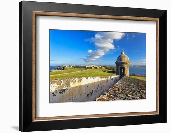 Old San Juan Scenic View, Puerto Rico-George Oze-Framed Photographic Print