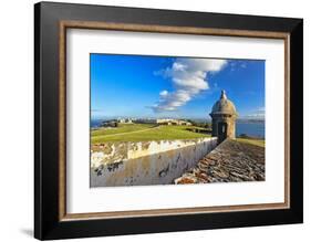 Old San Juan Scenic View, Puerto Rico-George Oze-Framed Photographic Print