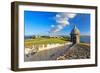 Old San Juan Scenic View, Puerto Rico-George Oze-Framed Photographic Print