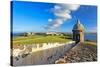 Old San Juan Scenic View, Puerto Rico-George Oze-Stretched Canvas