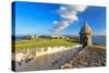 Old San Juan Scenic View, Puerto Rico-George Oze-Stretched Canvas