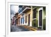 Old San Juan Street Charm I-George Oze-Framed Photographic Print