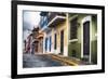 Old San Juan Street Charm I-George Oze-Framed Photographic Print