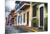 Old San Juan Street Charm I-George Oze-Mounted Photographic Print