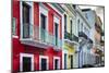 Old San Juan Street Charm II-George Oze-Mounted Photographic Print