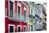 Old San Juan Street Charm II-George Oze-Mounted Photographic Print