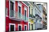 Old San Juan Street Charm II-George Oze-Mounted Photographic Print