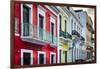 Old San Juan Street Charm II-George Oze-Framed Photographic Print