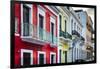 Old San Juan Street Charm II-George Oze-Framed Photographic Print