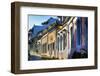 Old San Juan Street In Afternoon Light-George Oze-Framed Photographic Print