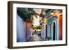 Old San Juan Sunset Glow-George Oze-Framed Photographic Print