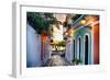 Old San Juan Sunset Glow-George Oze-Framed Photographic Print