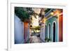 Old San Juan Sunset Glow-George Oze-Framed Photographic Print