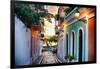 Old San Juan Sunset Glow-George Oze-Framed Photographic Print