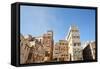 Old Sanaa Building  - Traditional Yemen House-zanskar-Framed Stretched Canvas