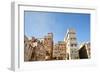 Old Sanaa Building  - Traditional Yemen House-zanskar-Framed Art Print