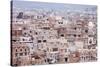 Old Sanaa Buildings - Traditional Yemen House-zanskar-Stretched Canvas