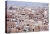 Old Sanaa Buildings - Traditional Yemen House-zanskar-Stretched Canvas