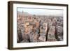 Old Sanaa Buildings - Traditional Yemen Houses-zanskar-Framed Art Print