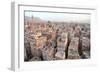 Old Sanaa Buildings - Traditional Yemen Houses-zanskar-Framed Art Print