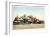 Old Santa Fe Station-null-Framed Art Print