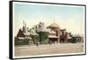 Old Santa Fe Station-null-Framed Stretched Canvas