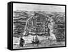 Old Santo Domingo City, 1873-null-Framed Stretched Canvas