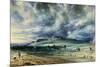 Old Sarum-John Constable-Mounted Giclee Print