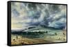 Old Sarum-John Constable-Framed Stretched Canvas