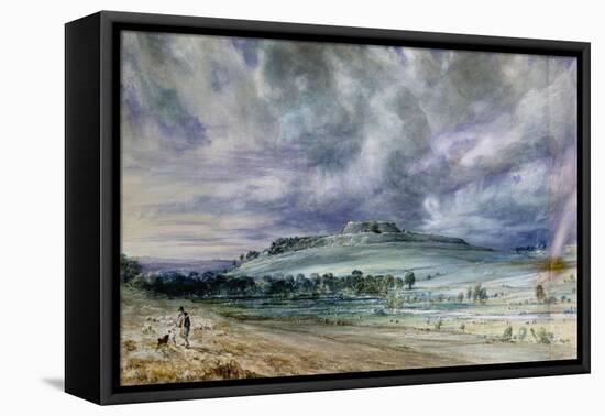 Old Sarum-John Constable-Framed Stretched Canvas