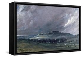 Old Sarum-John Constable-Framed Stretched Canvas