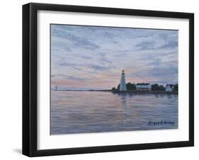 Old Saybrook Light-Bruce Dumas-Framed Giclee Print