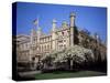 Old School Buildings from Kings College, Cambridge, Cambridgeshire, England, United Kingdom-David Hunter-Stretched Canvas